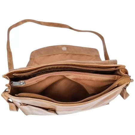 Sac bandoulière en cuir Bear Hanna