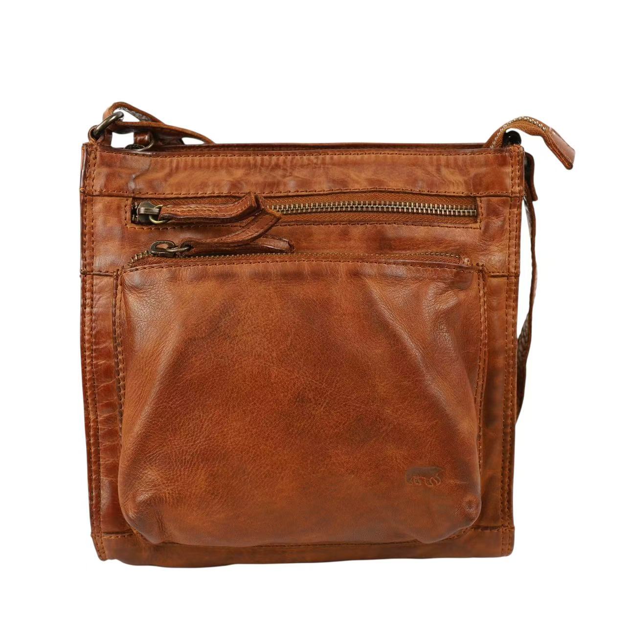 Sac bandoulière en cuir Bear Davita