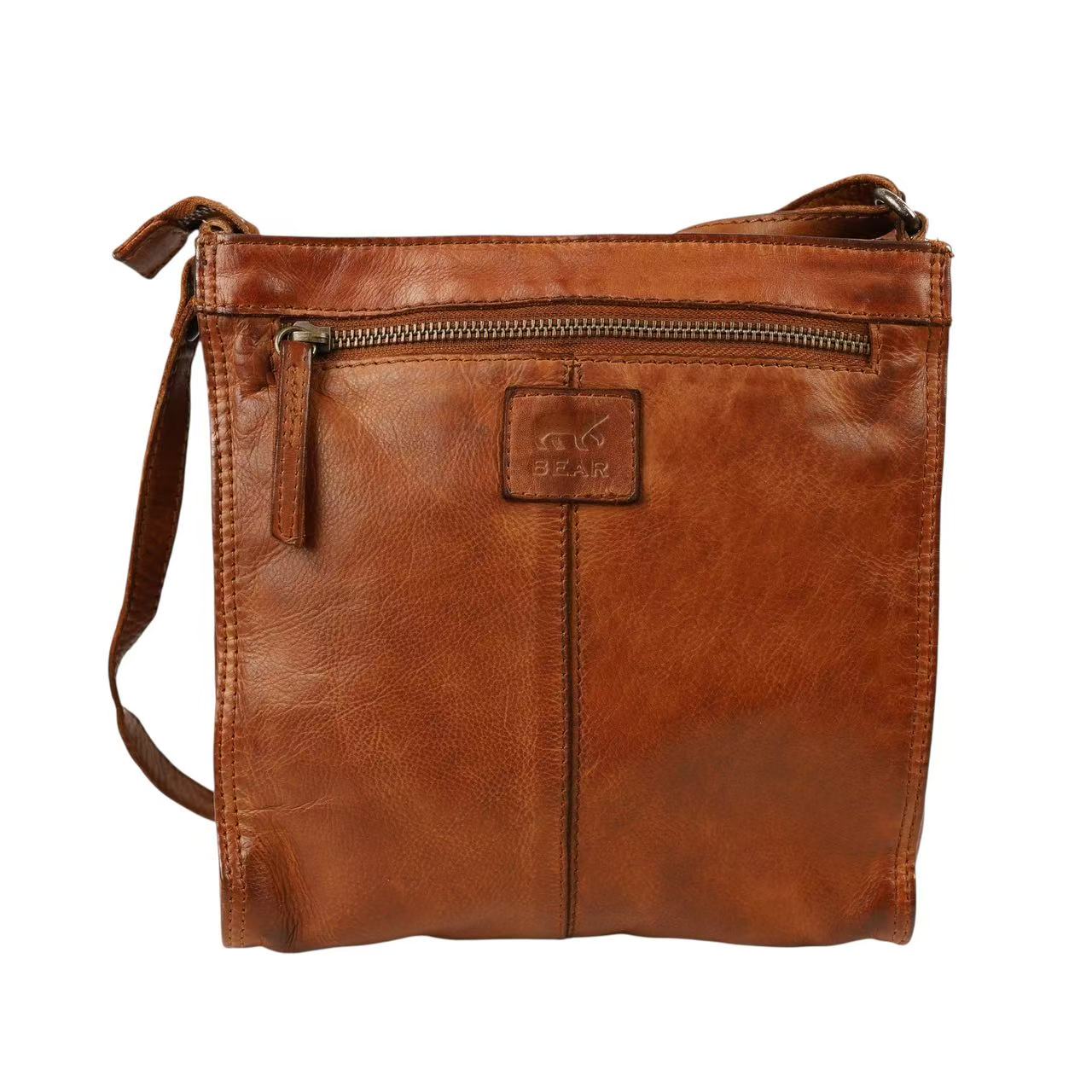 Sac bandoulière en cuir Bear Davita