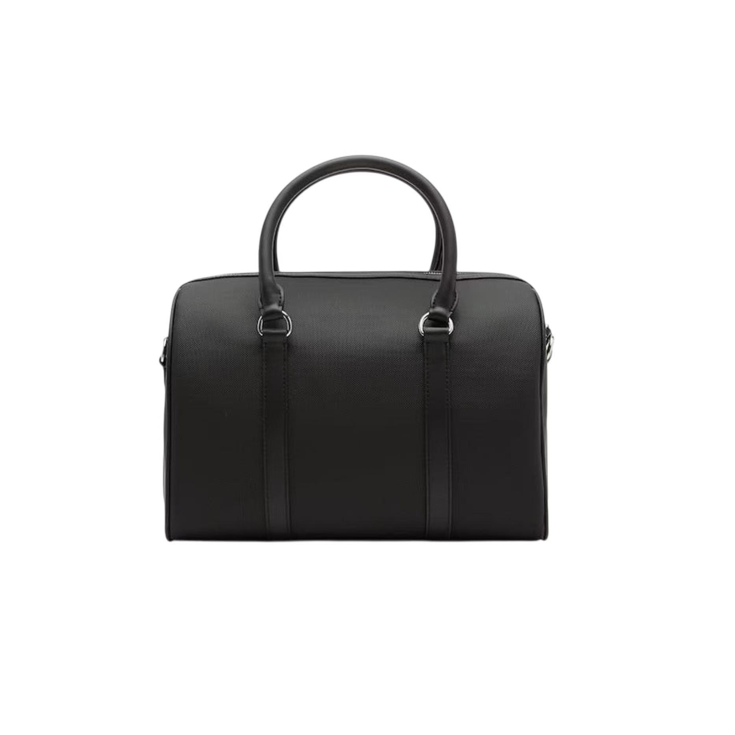 Sac Boston Lacoste noir avec bandoulière
