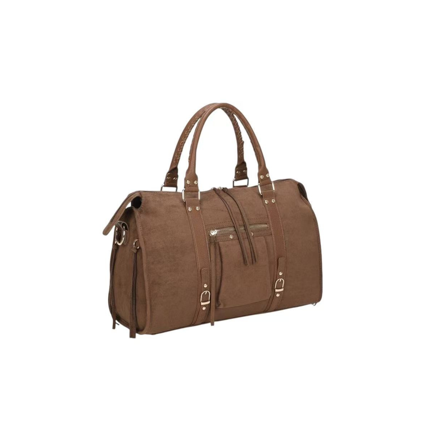 Sac à main marron femme grand format – Bandoulière & anses