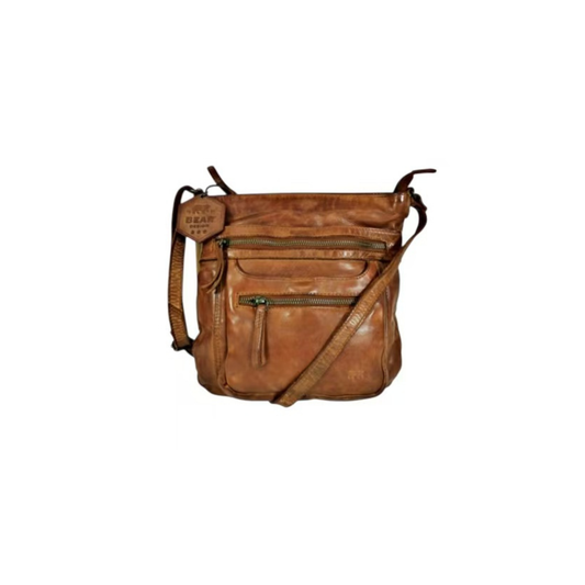 Sac bandoulière en cuir Bear Marion