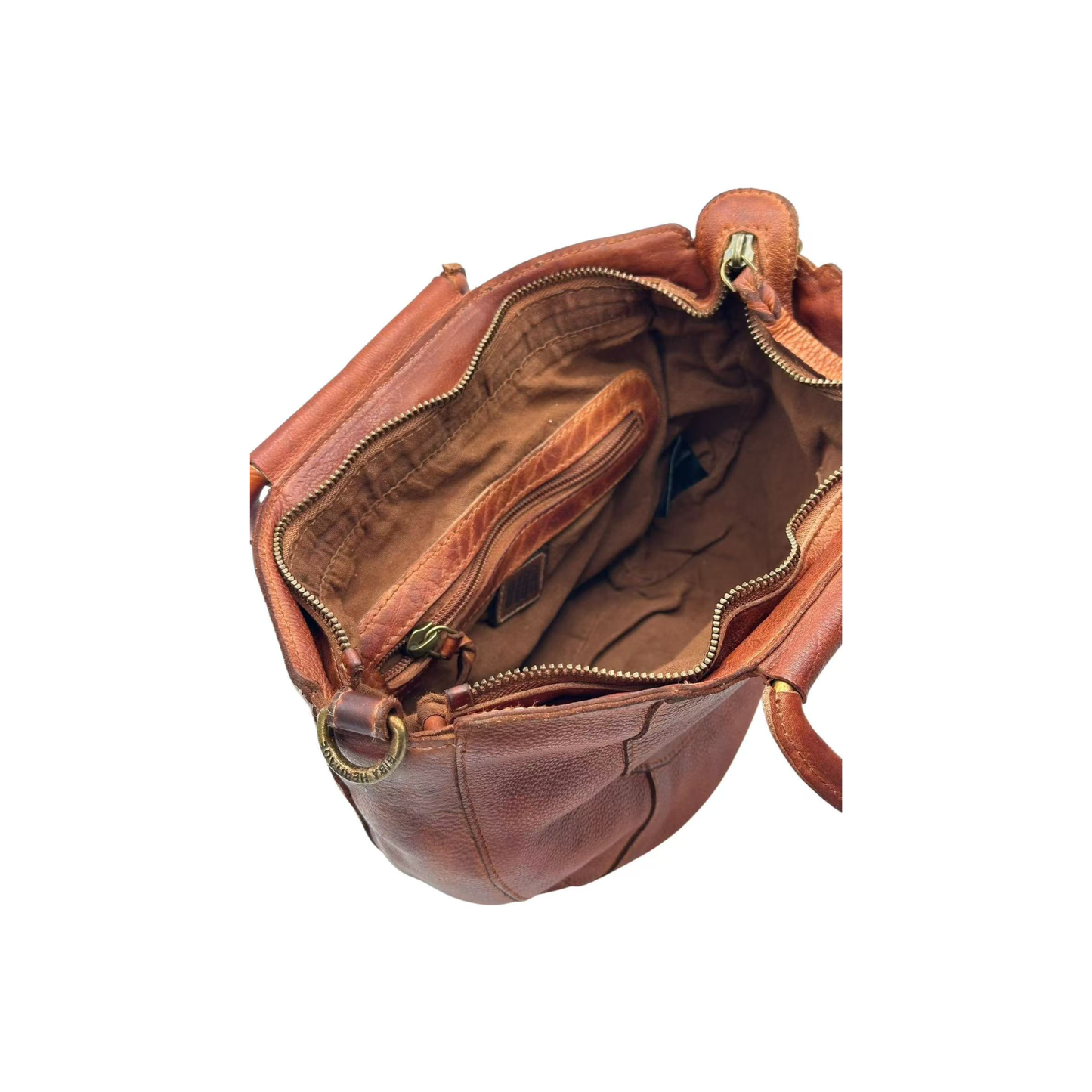 sac biba milbridge interieur compartiments cuir