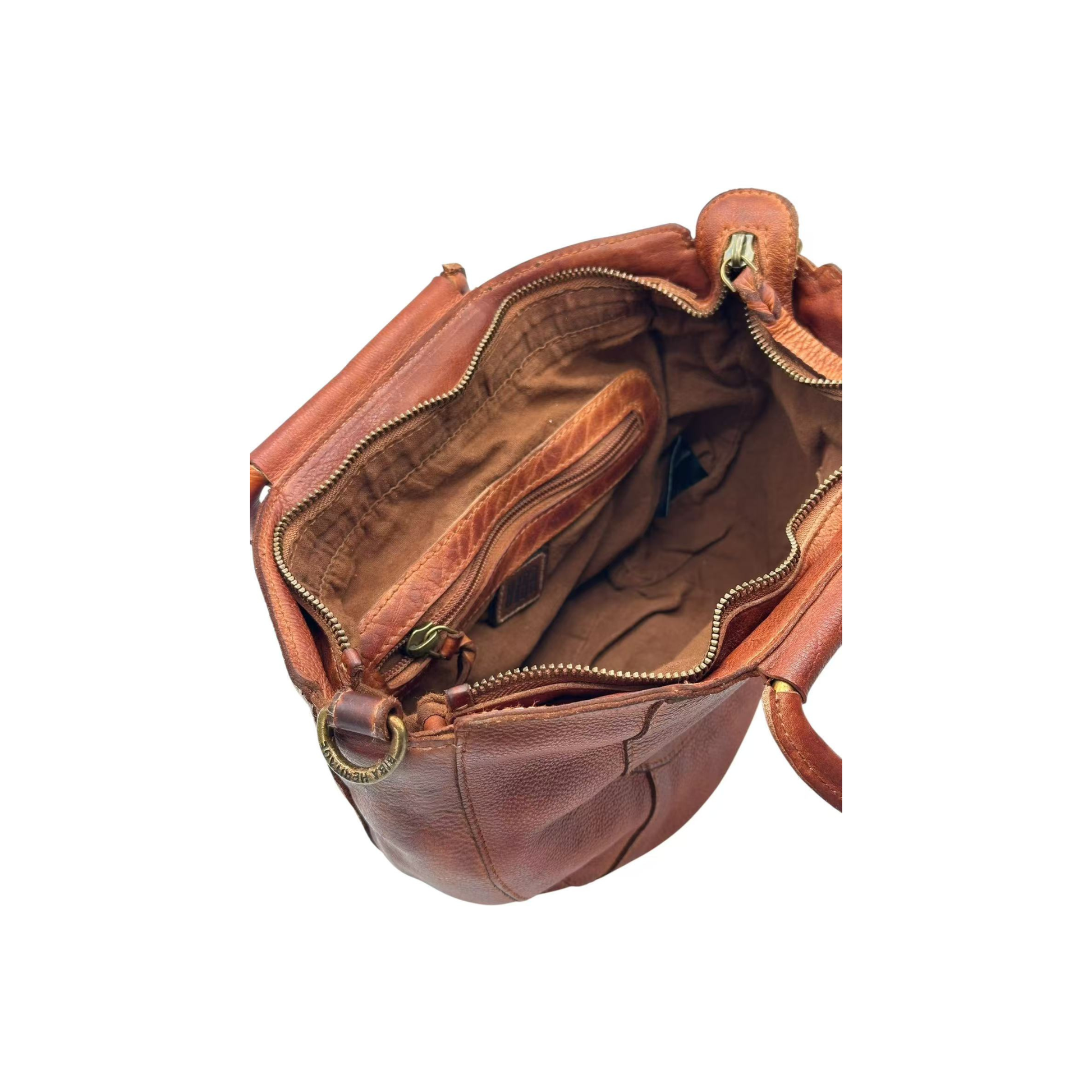 sac biba milbridge interieur compartiments cuir